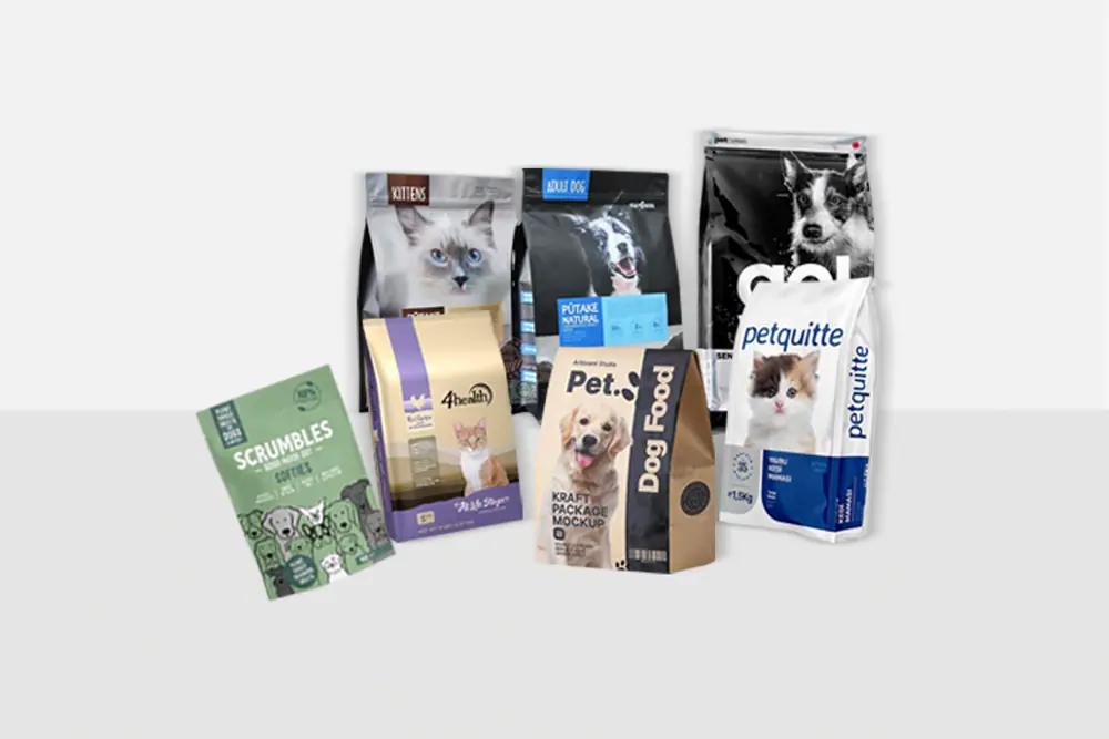 Pet food & treat packaging